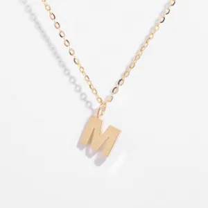 - M - Necklace | 9ct Gold