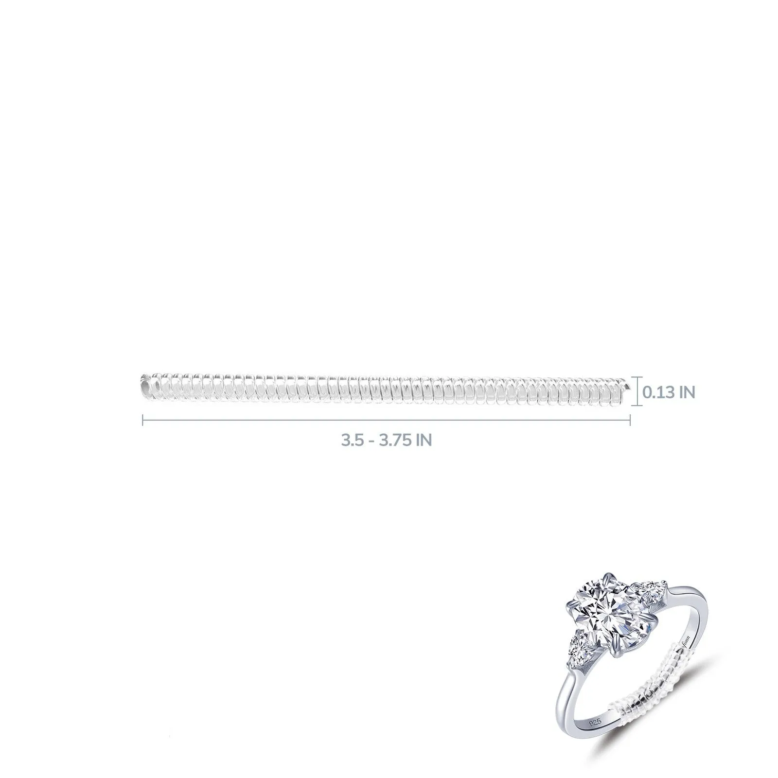 0.9 CTW Stackable Eternity Band