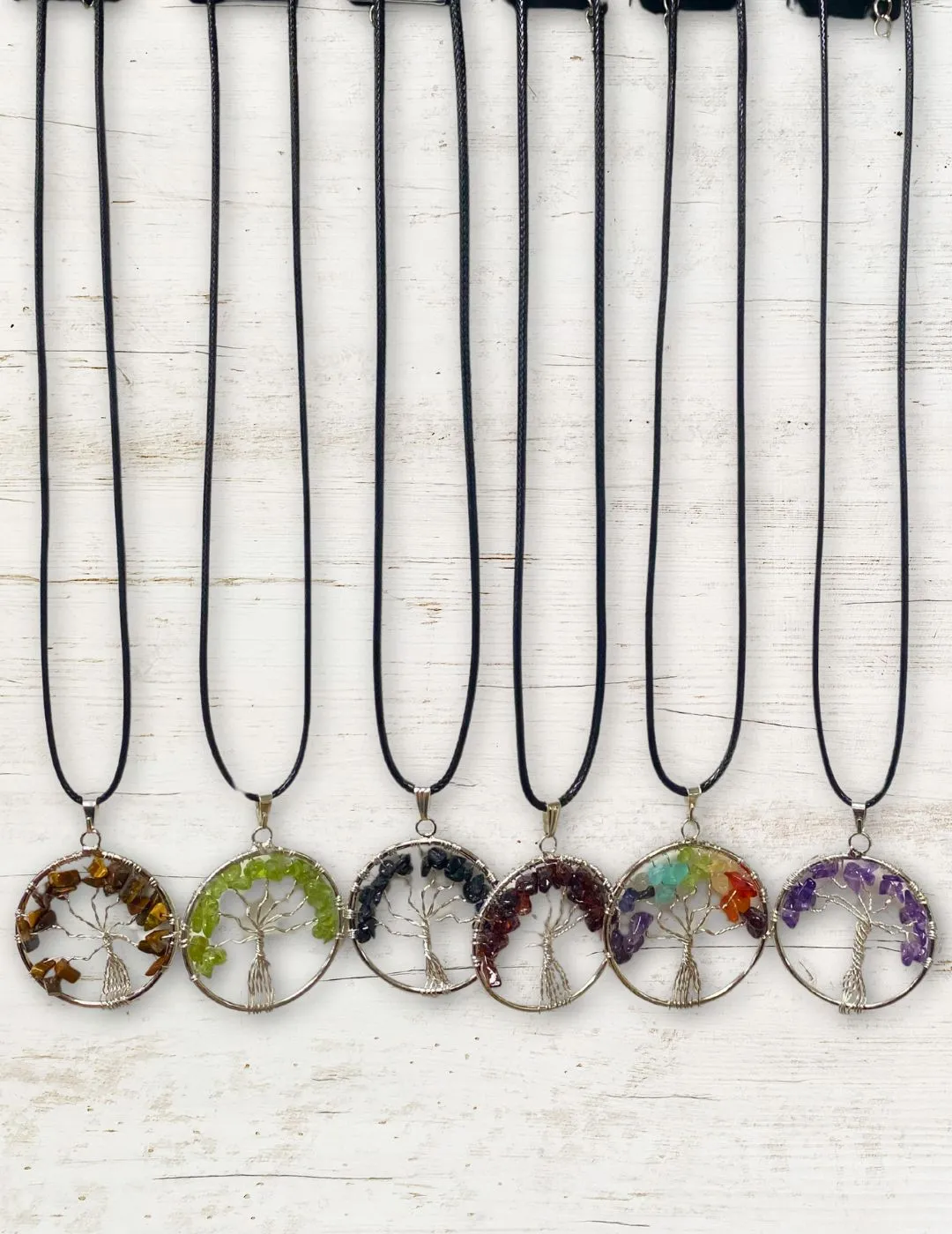 12 Pack Silver Plated Tree of Life Necklace, Only $3.80 ea.!