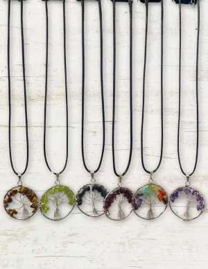 12 Pack Silver Plated Tree of Life Necklace, Only $3.80 ea.!