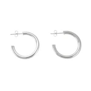 4mm Post Hoops