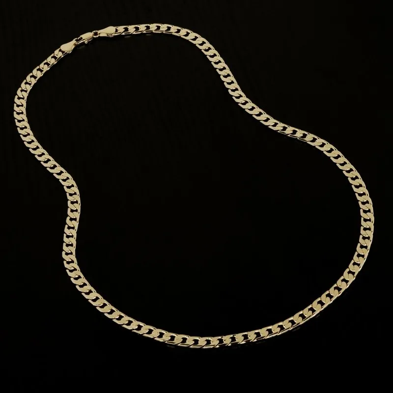 6mm Gold Cuban Curb Classic Set 8/24 Inches