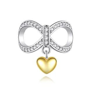 925 Sterling Silver Infinite Love Necklace & Bracelet Charm