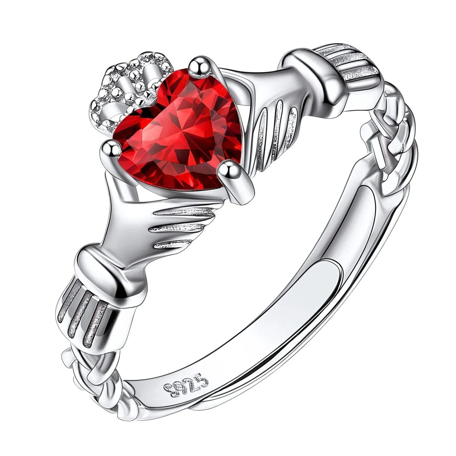 925 Sterling Silver Trinity Rings