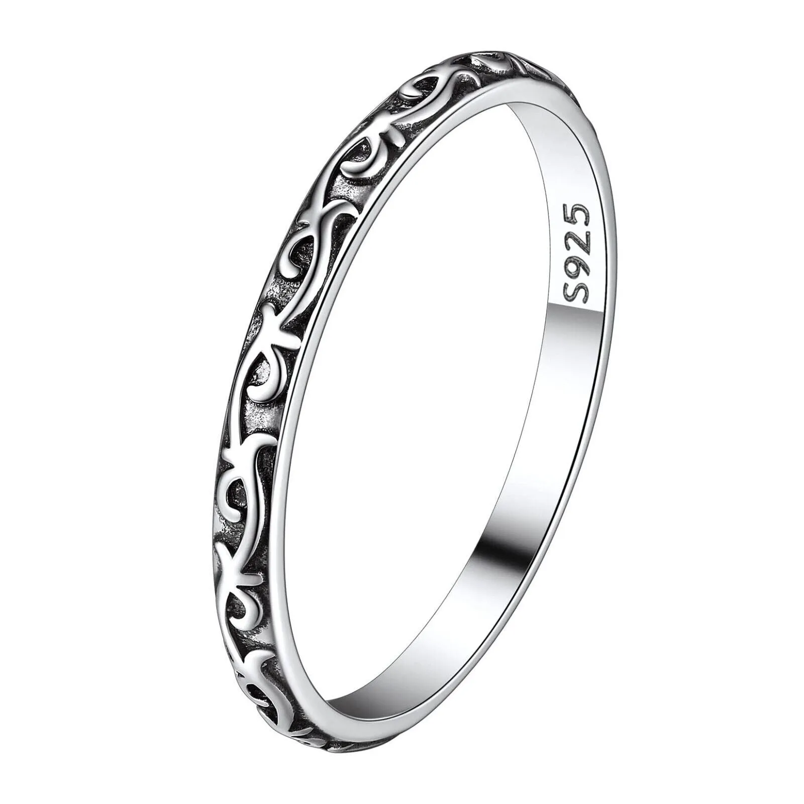 925 Sterling Silver Trinity Rings
