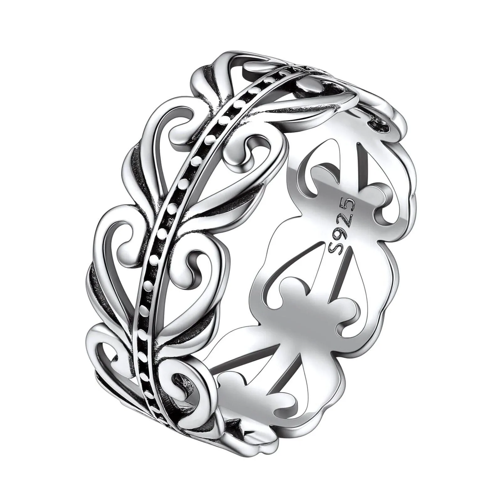 925 Sterling Silver Trinity Rings