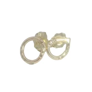 Abstract Loop Gold Studs