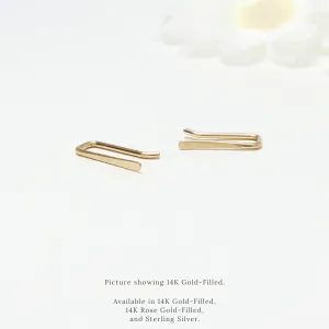 Accent Classic Pin Earrings