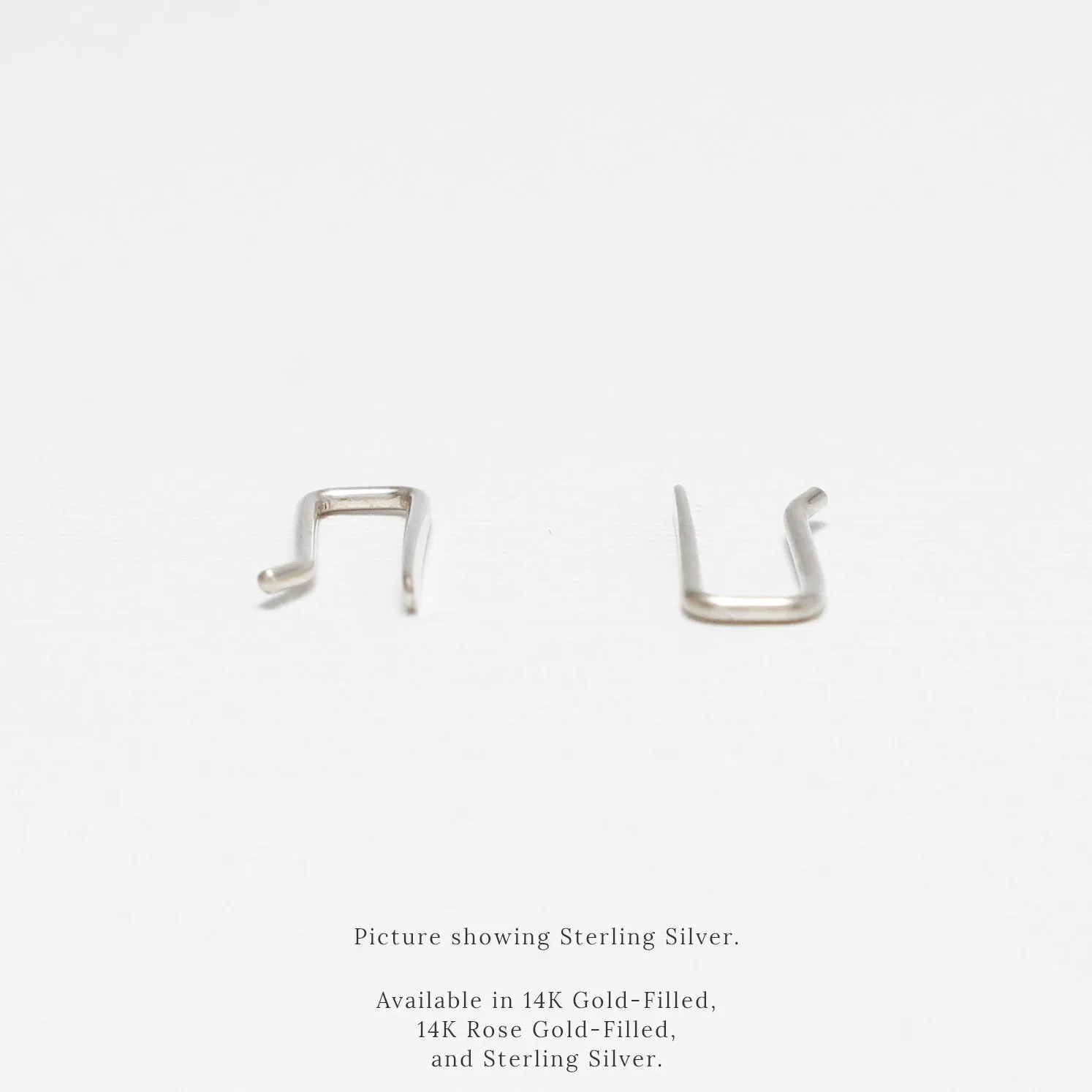 Accent Classic Pin Earrings