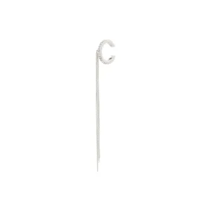 ALANNA recycled cuff earring silver-plated