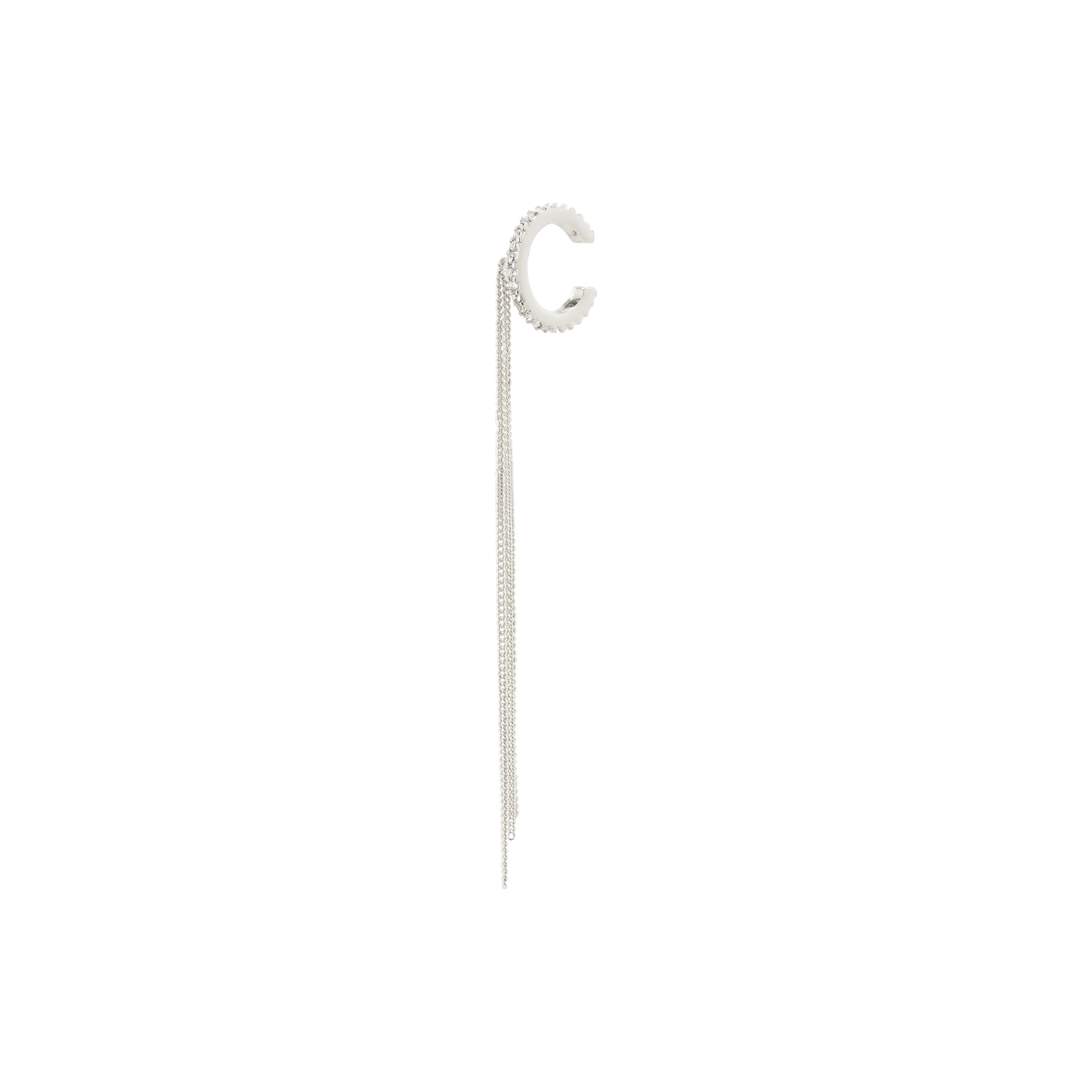 ALANNA recycled cuff earring silver-plated