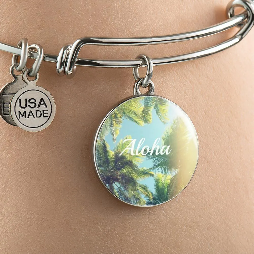 Aloha Bangle Bracelet