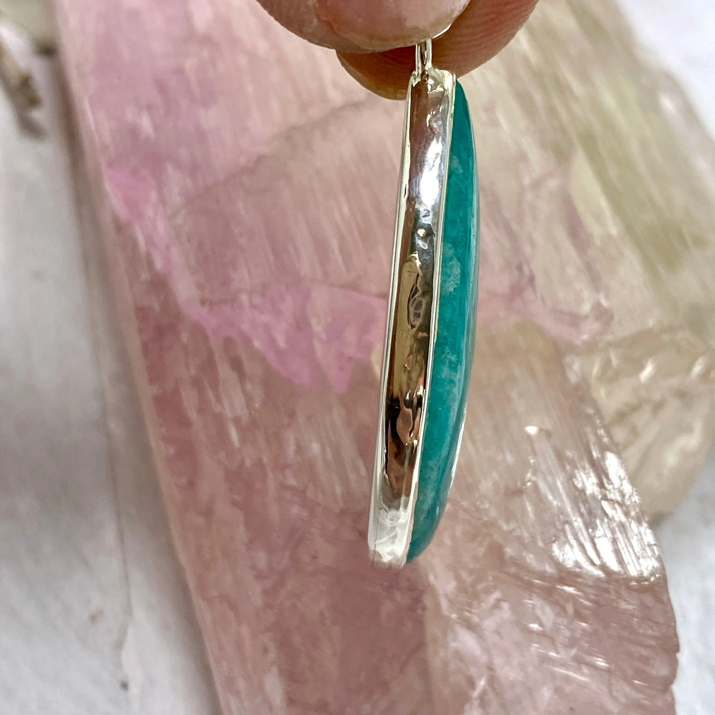 Amazonite teardrop pendant KPGJ2810