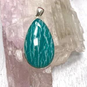 Amazonite teardrop pendant KPGJ2810