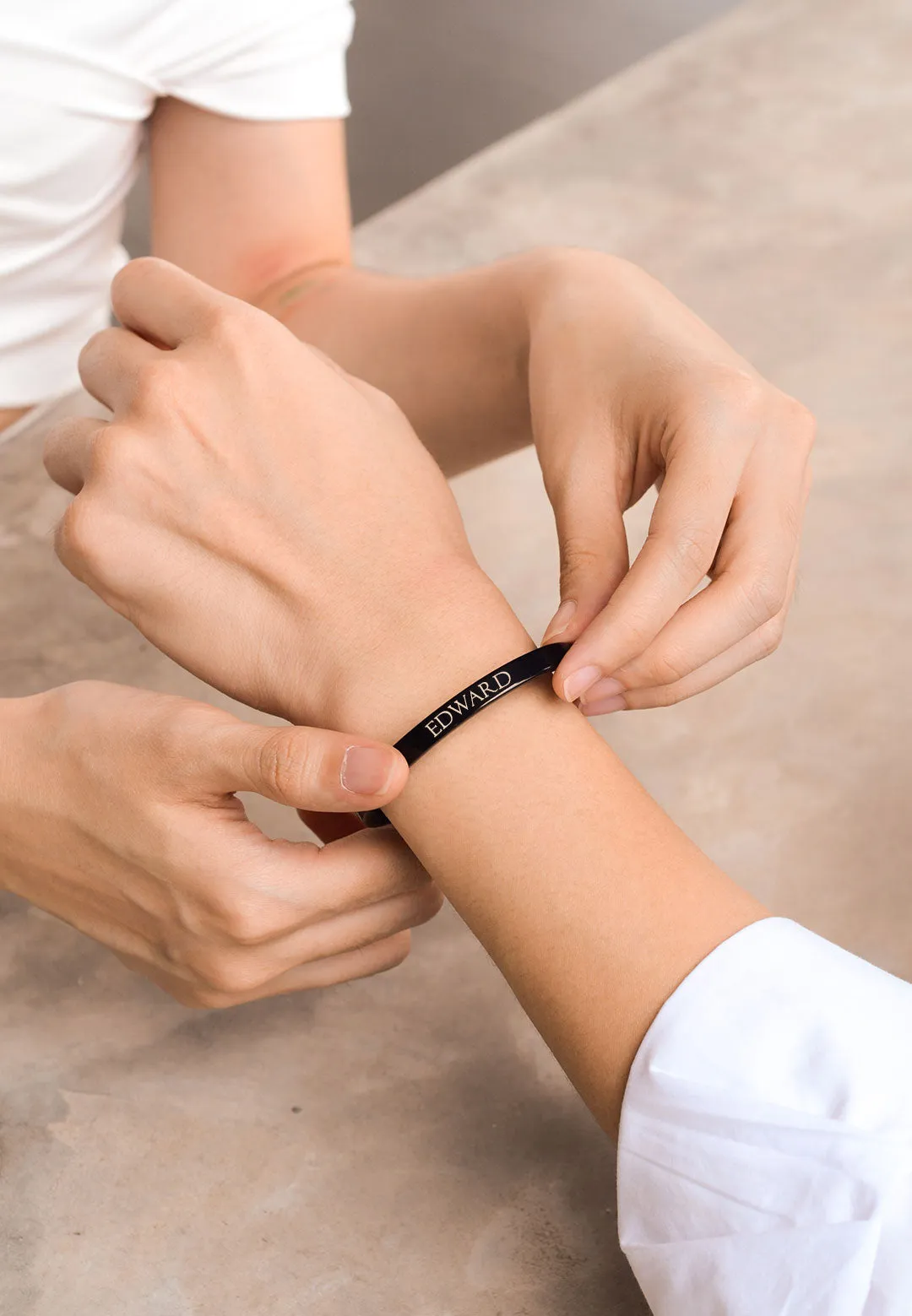 Amour Collection - Personalized Closed Bangle Bundle