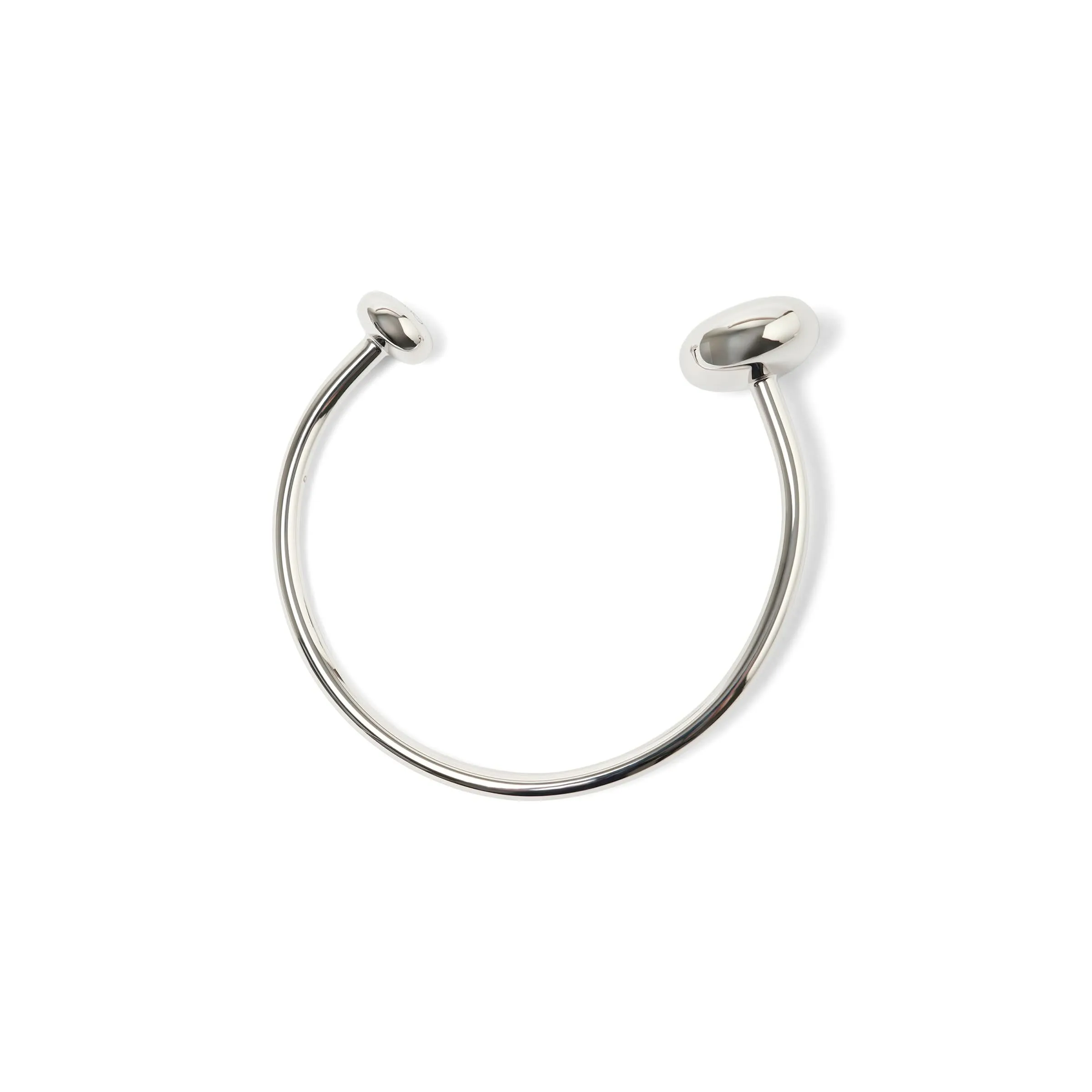 Anagram Pebble Cuff in Silver