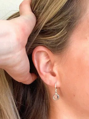 April Birthstone Earrings