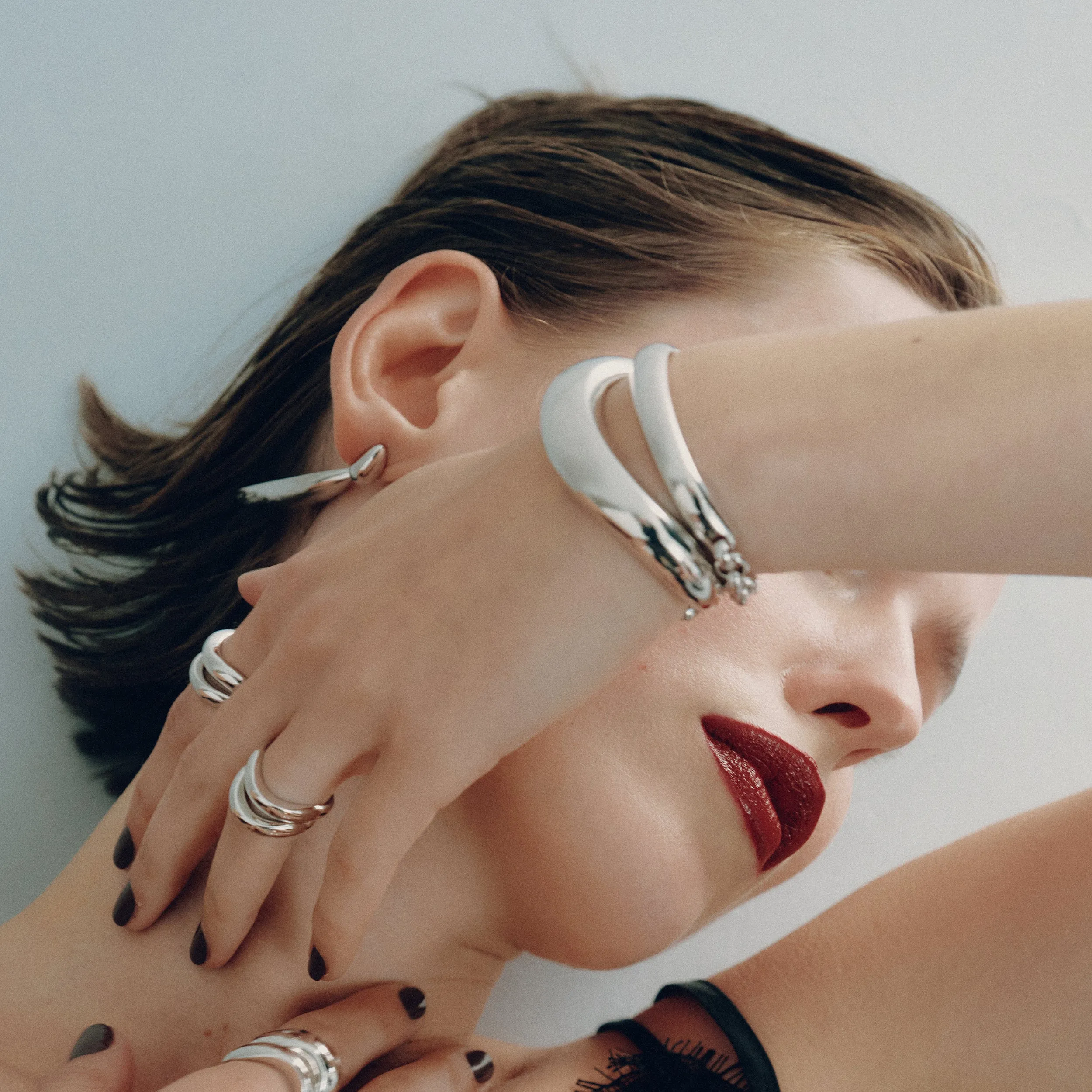 Arc Bracelet - Silver