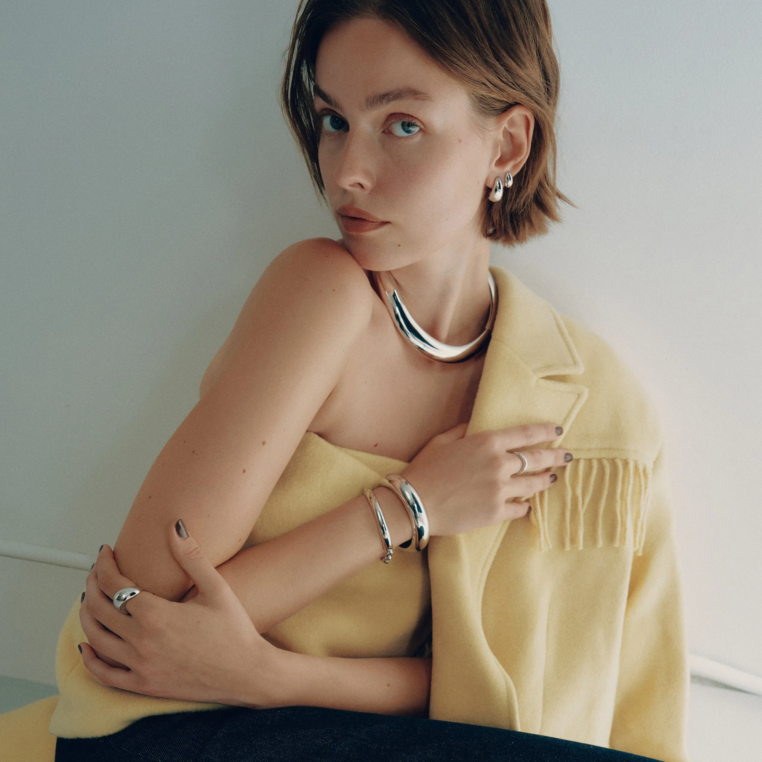 Arc Bracelet - Silver