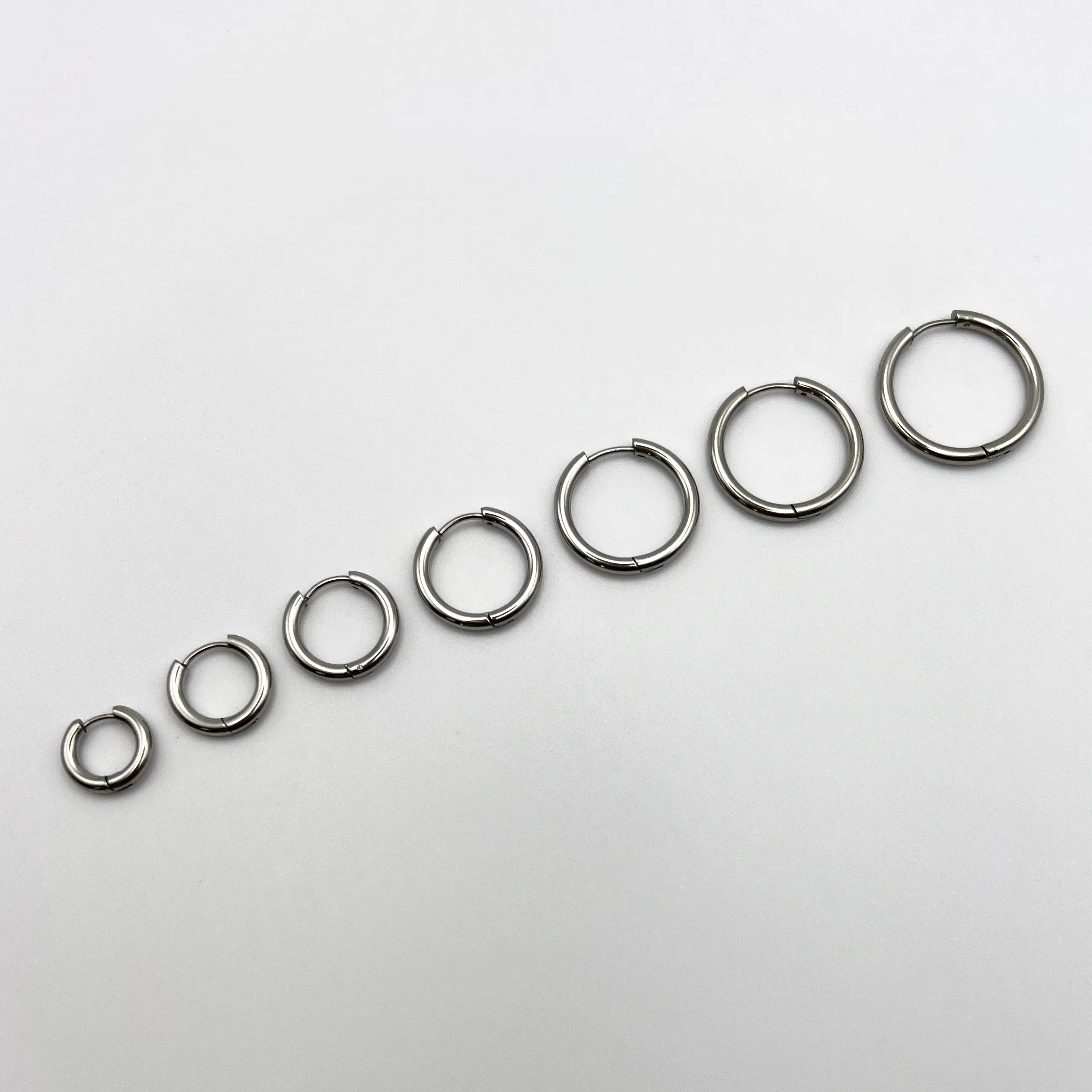 Ava Silver Hoops