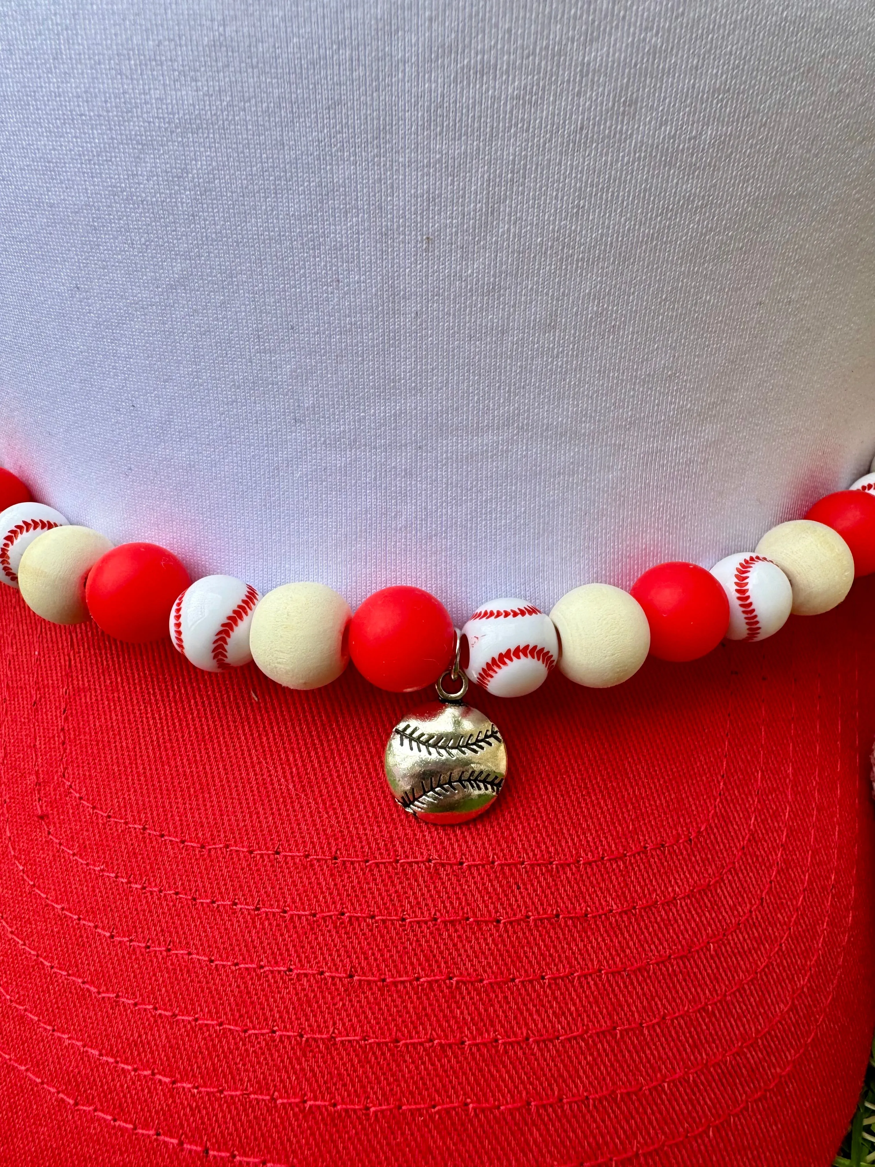 Baseball BEAD CHAINS for Trucker Hats