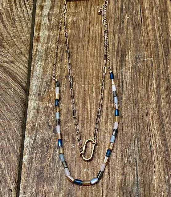 Beaded Layer Necklace