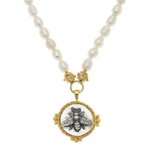 Bee intaglio Pendant Necklace