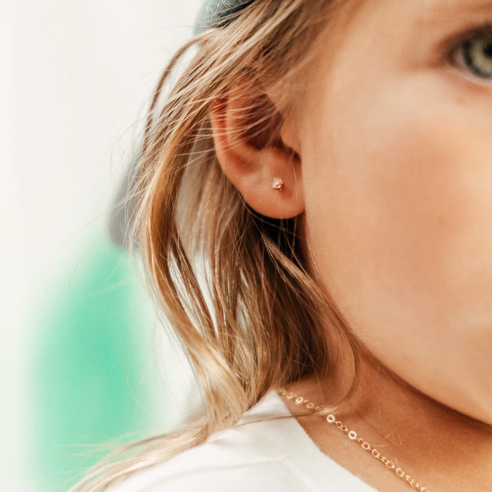 Birthstone Studs • Everyday Studs for Your Mini