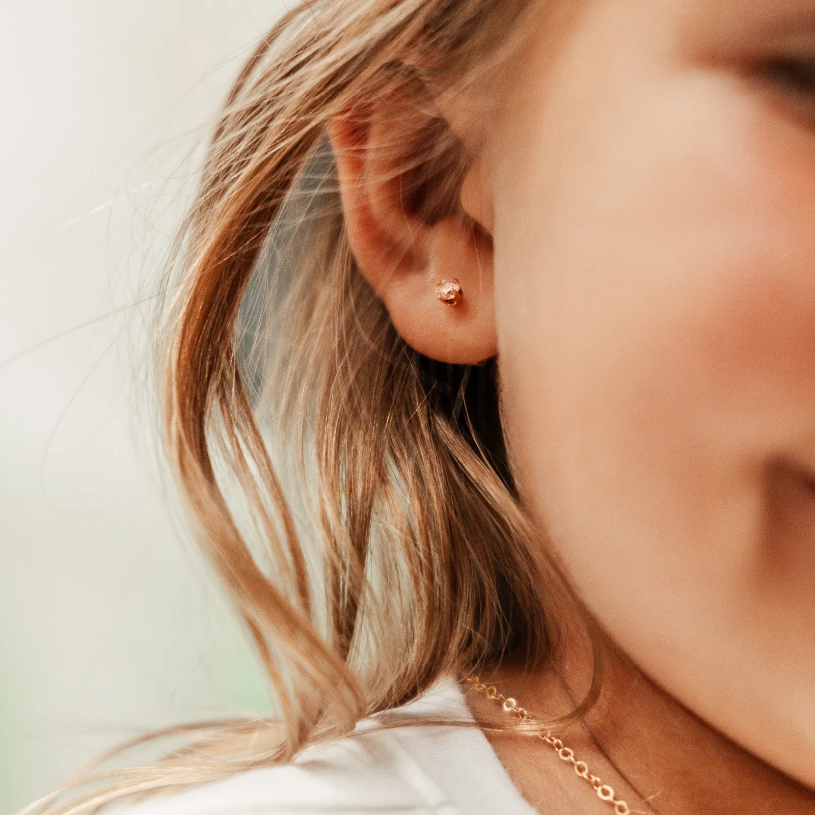 Birthstone Studs • Everyday Studs for Your Mini