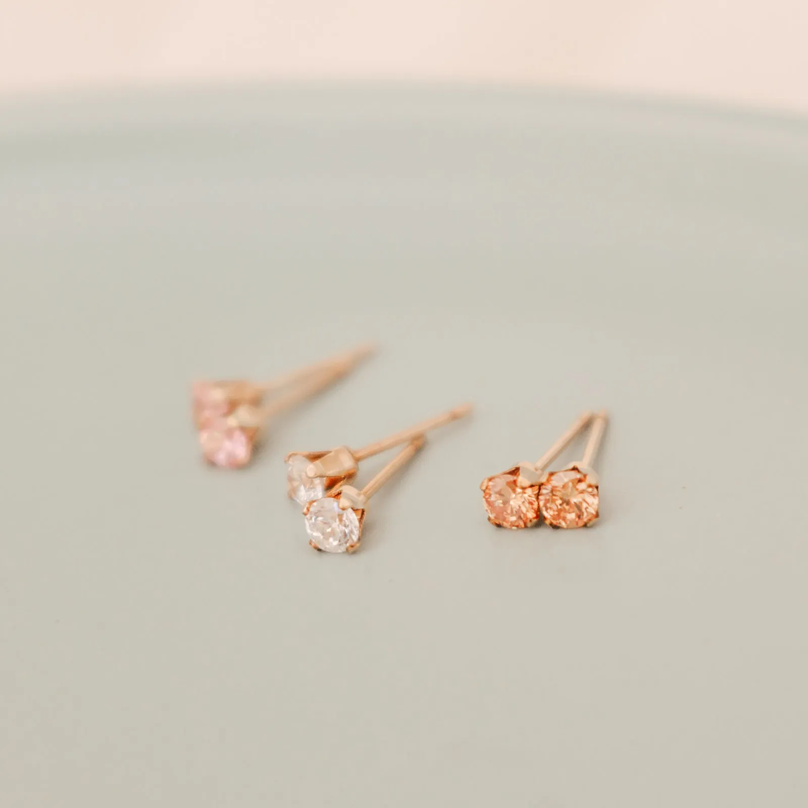 Birthstone Studs • October