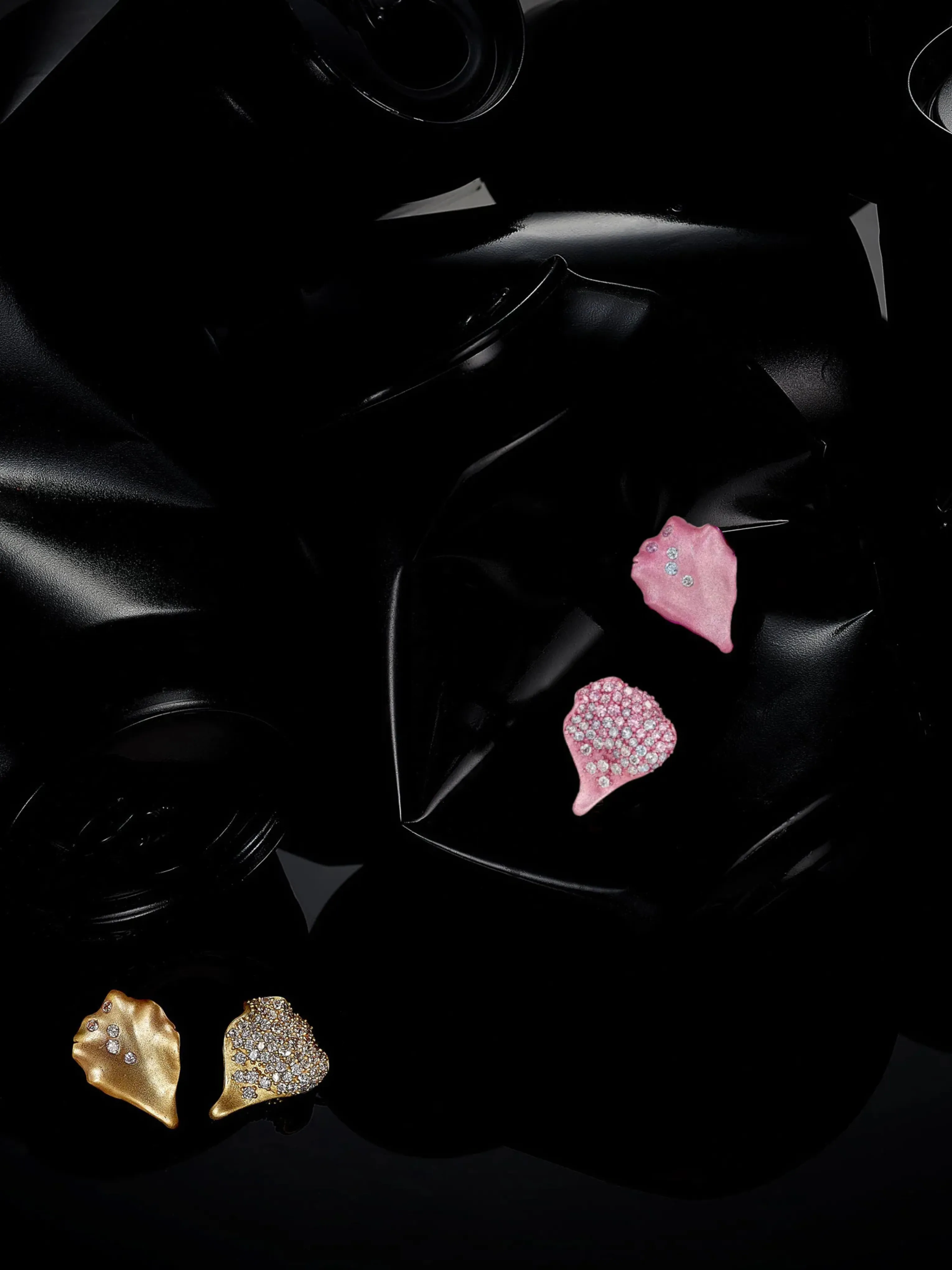 Blush Petal Studs