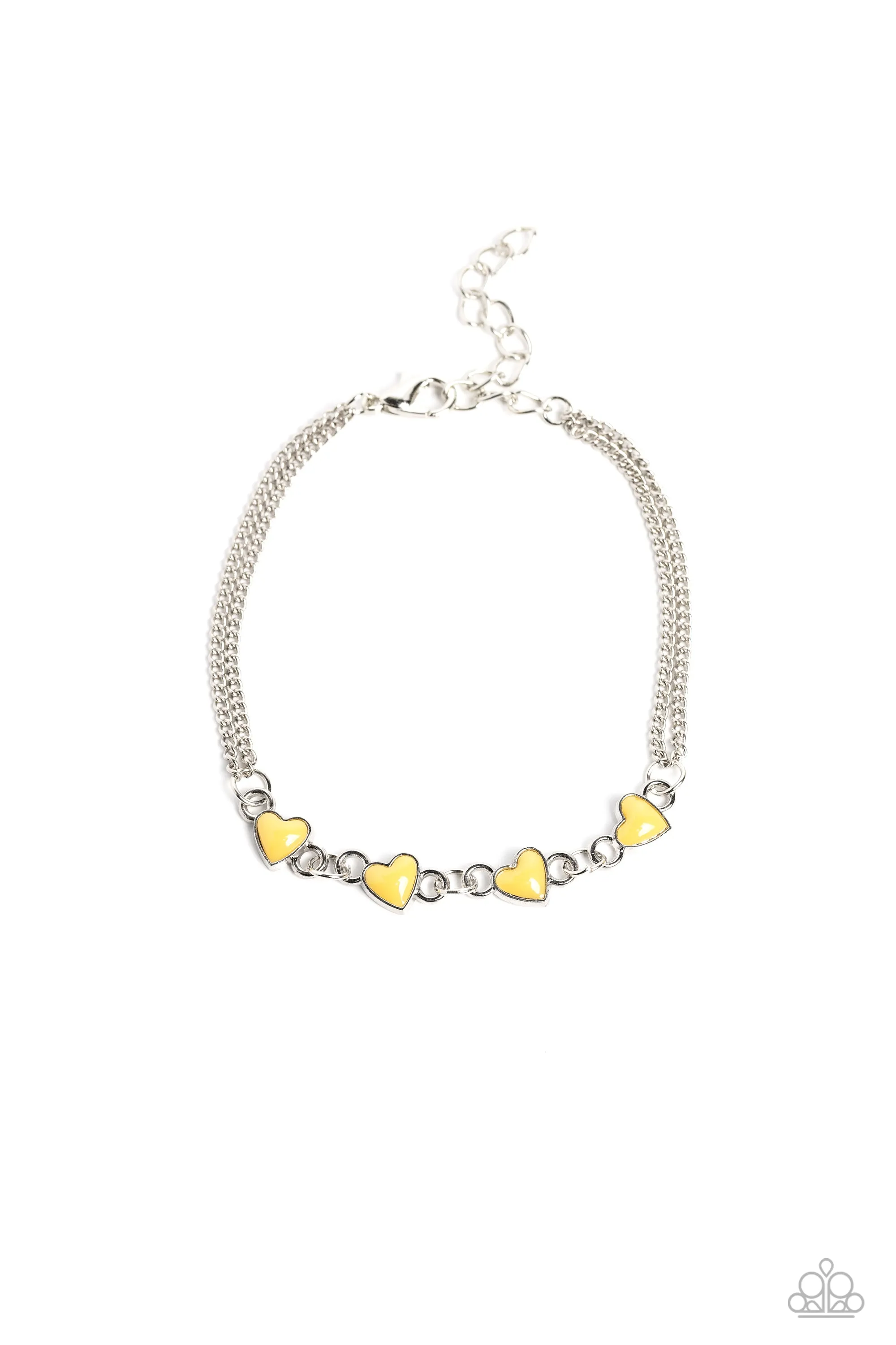 Bracelets Smitten Sweethearts - Yellow VDAY V205