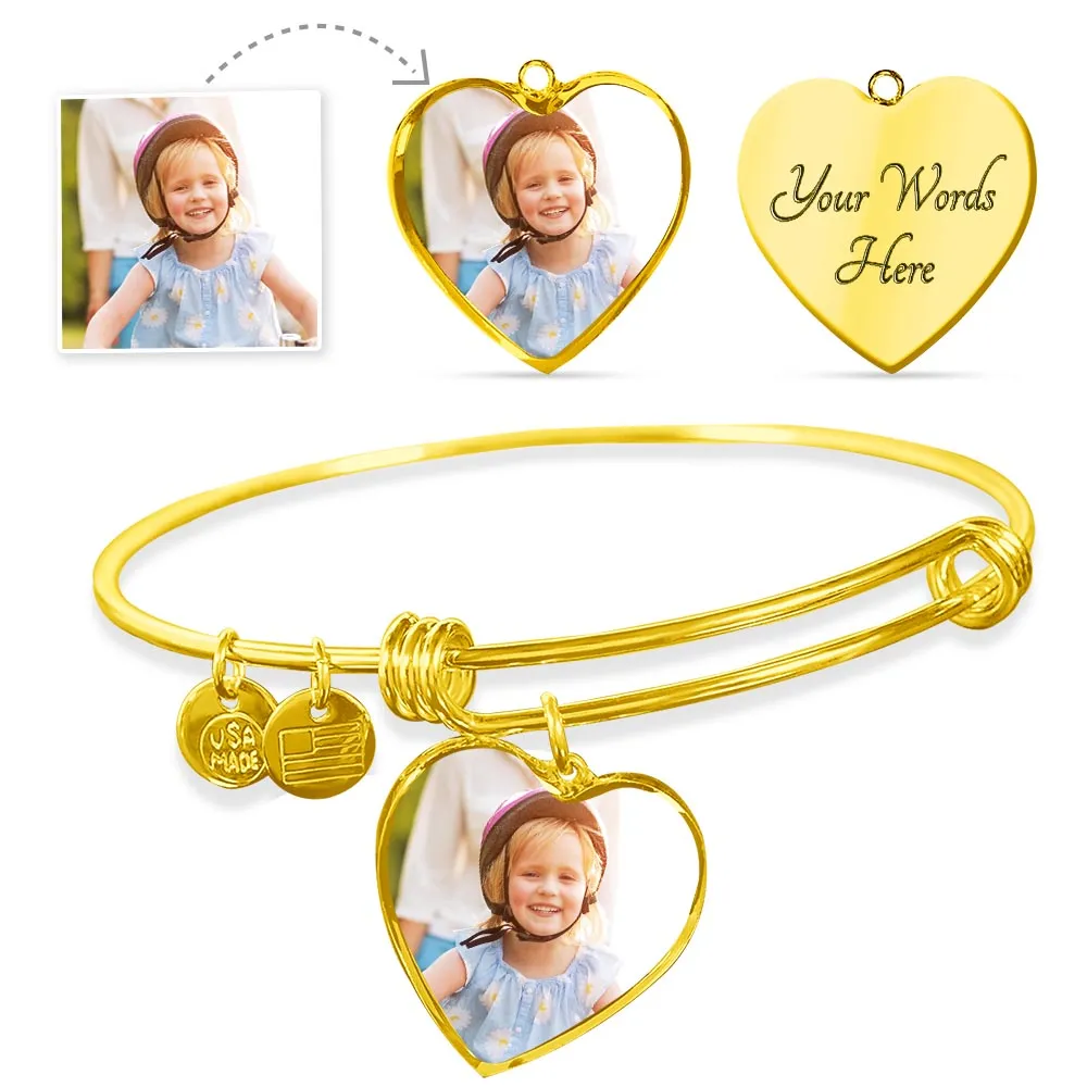 BU Heart Bangles