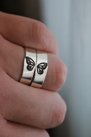 Butterfly Ring Set