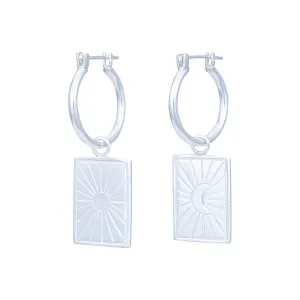 Calling of the Universe Sterling Silver Earrings
