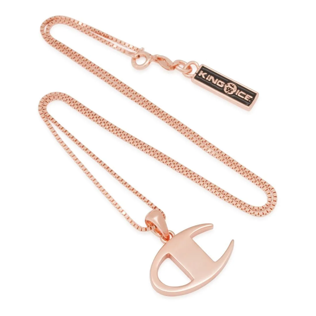 Champion Heritage Rose Gold 925 Sterling Silver Vermeil Necklace