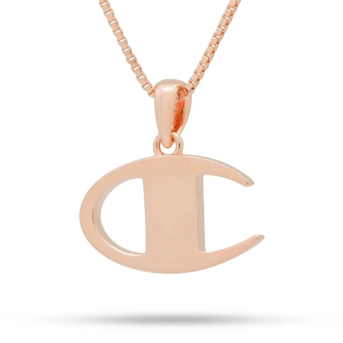 Champion Heritage Rose Gold 925 Sterling Silver Vermeil Necklace