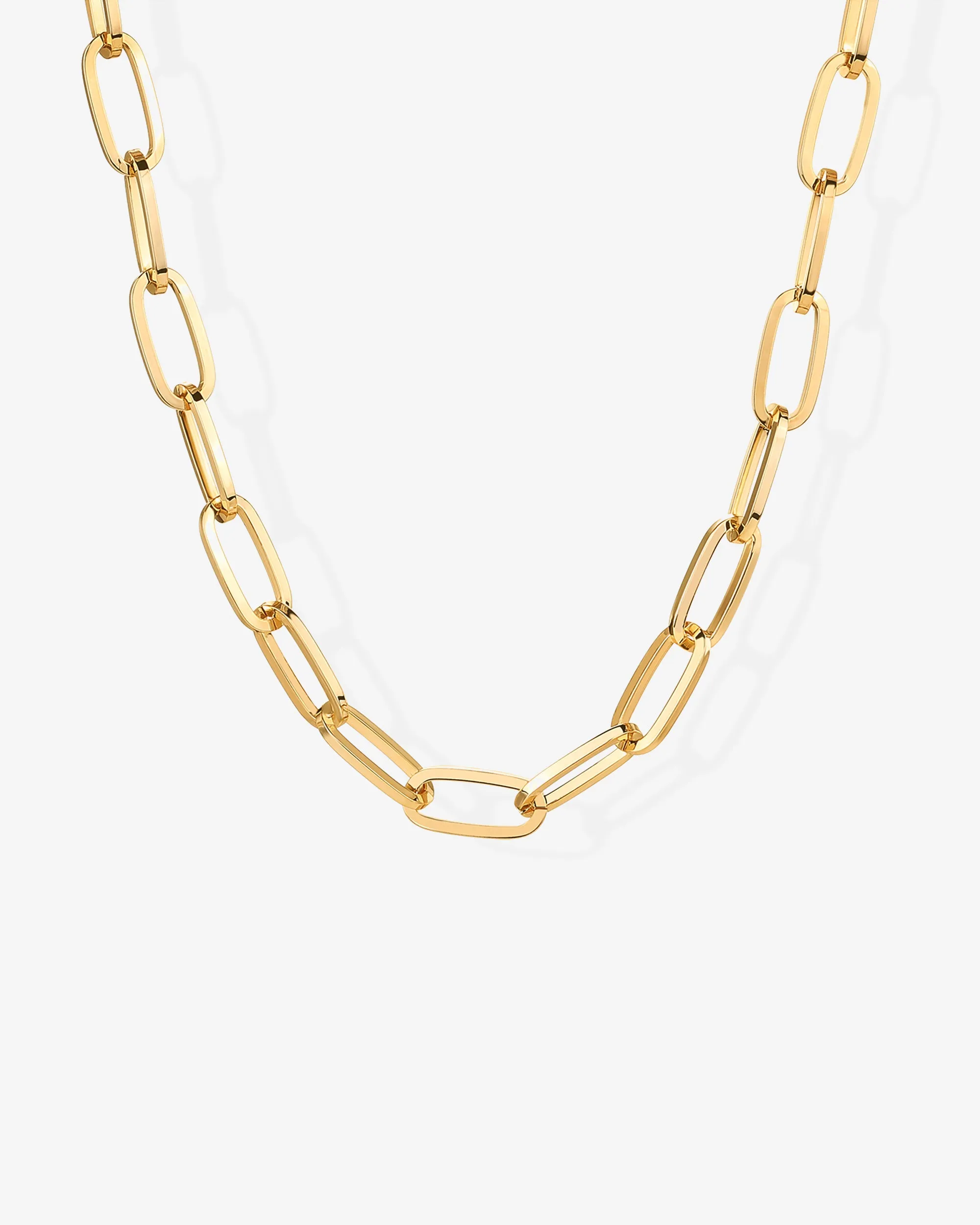 Chunky Paperclip Chain Necklace