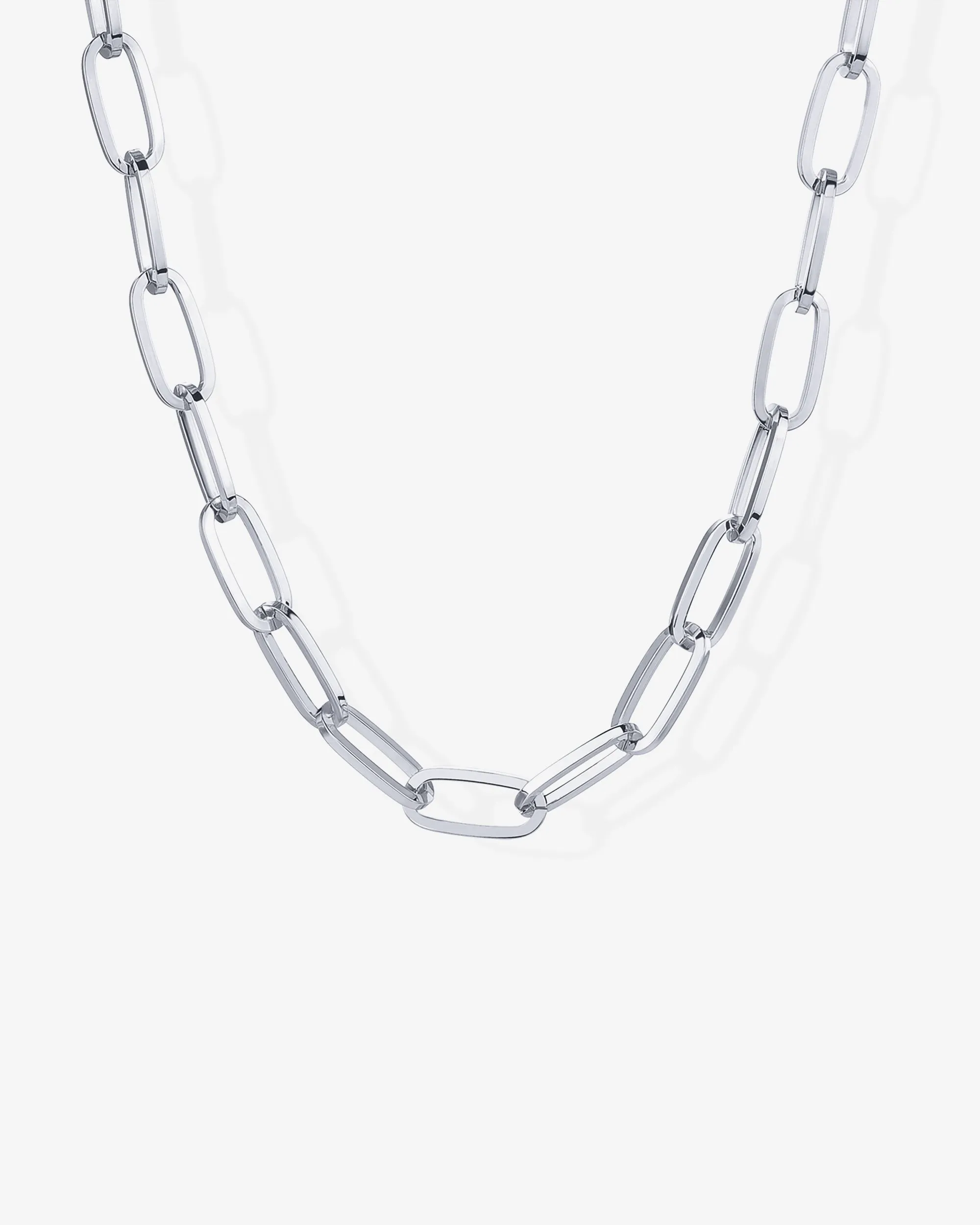 Chunky Paperclip Chain Necklace