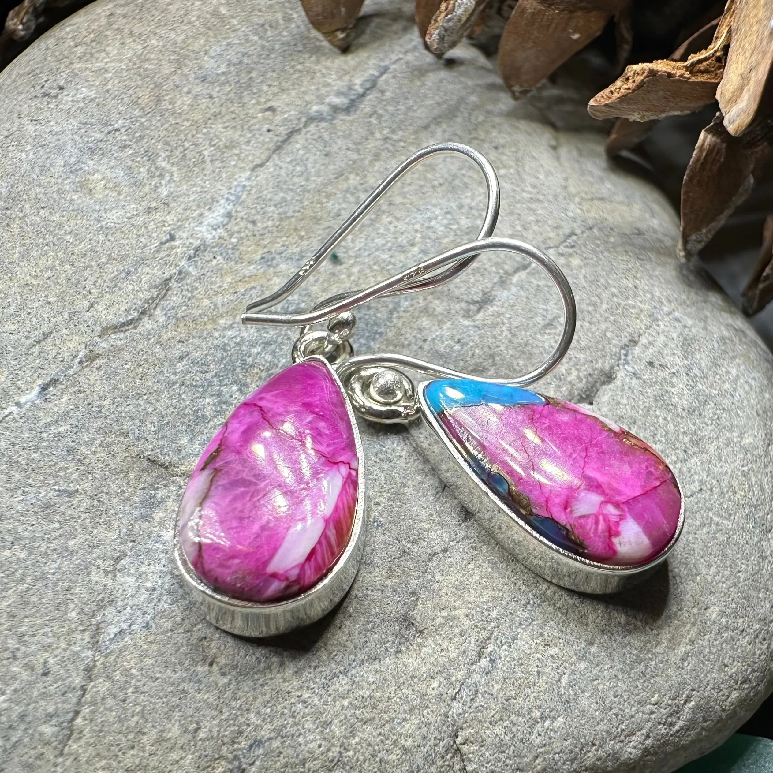 Classic Copper Turquoise Earrings