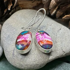 Classic Copper Turquoise Earrings