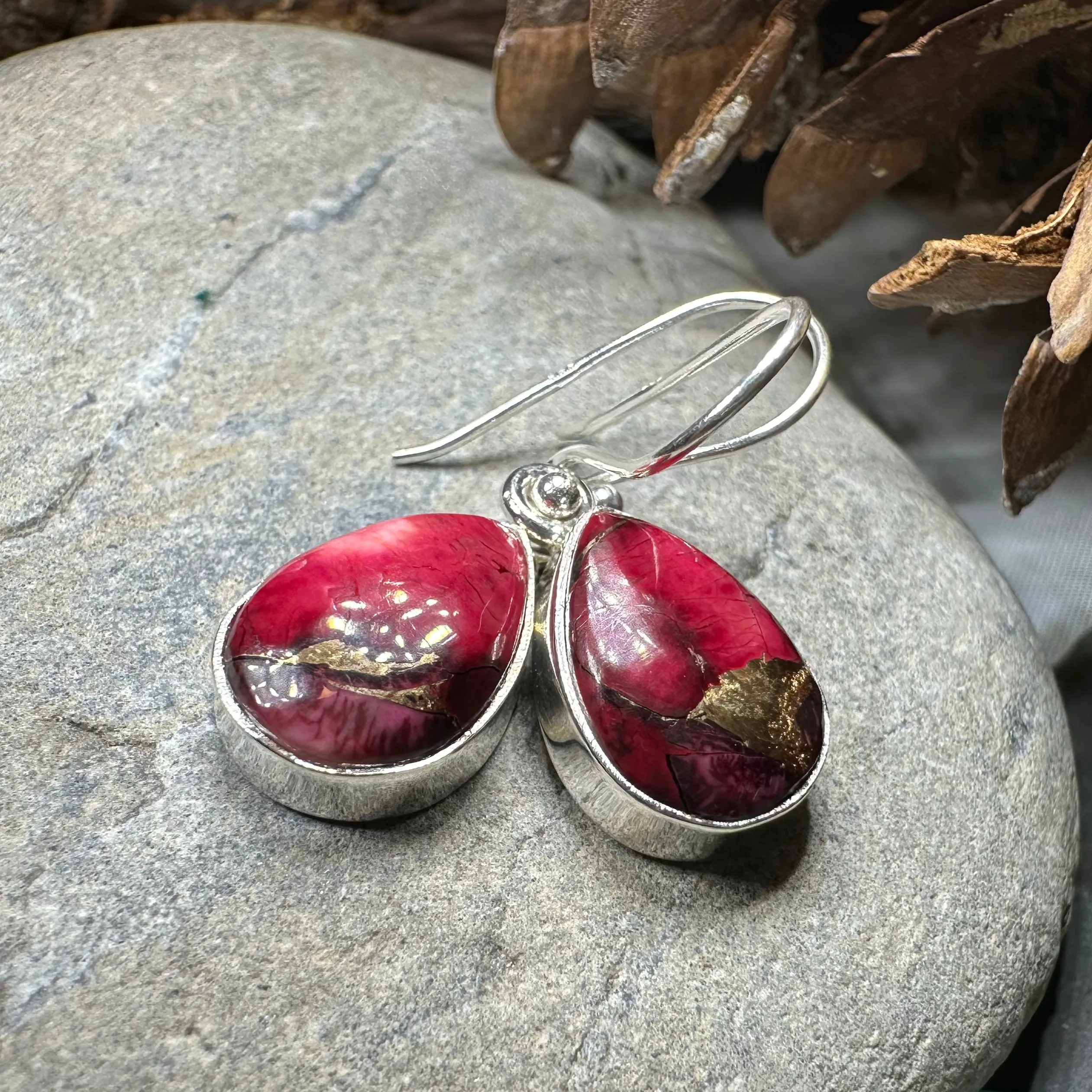 Classic Copper Turquoise Earrings