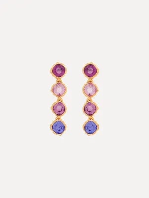 Classic Crystal Strand Earrings