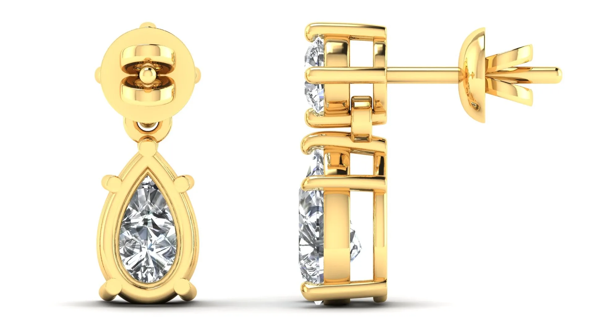 Classic Dangle Earrings - 2.81 ct.