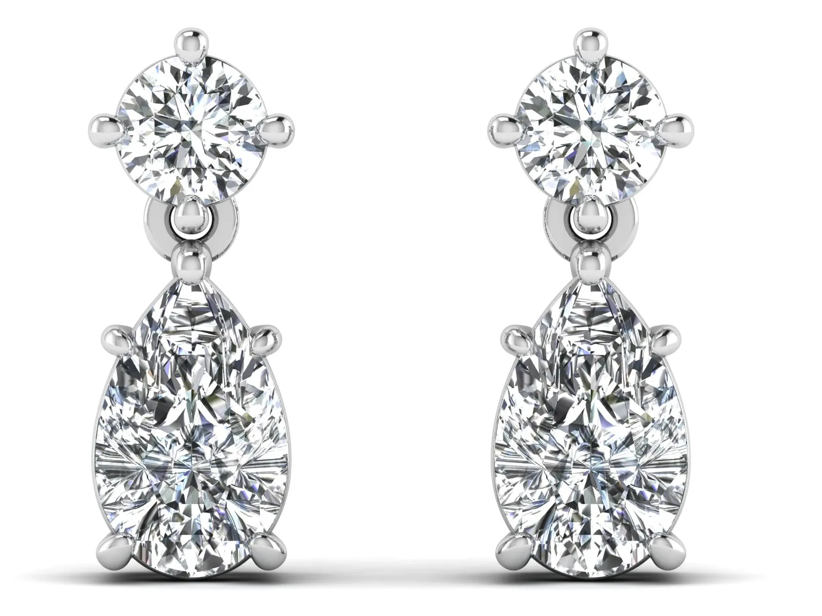Classic Dangle Earrings - 2.81 ct.