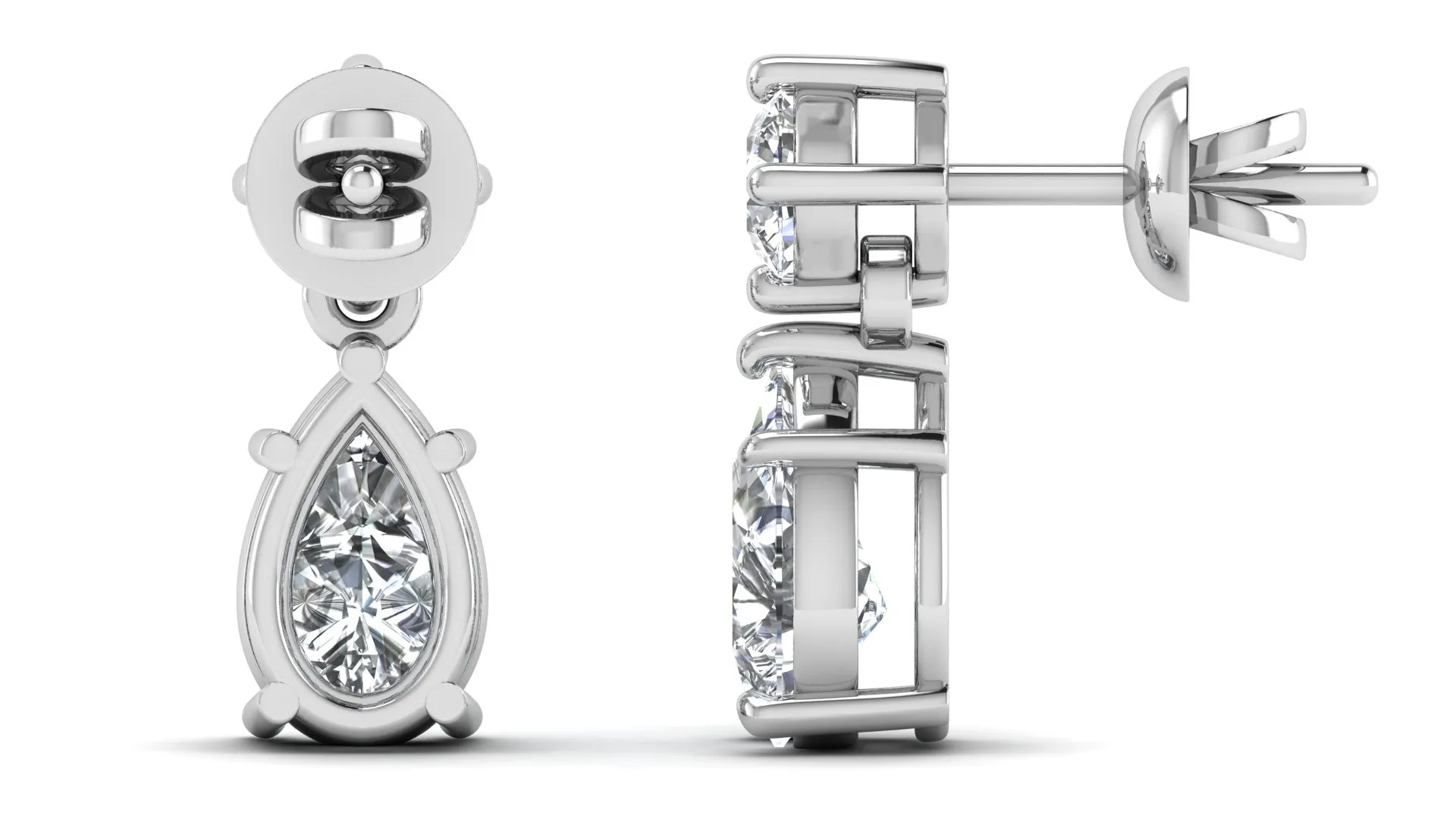 Classic Dangle Earrings - 2.81 ct.