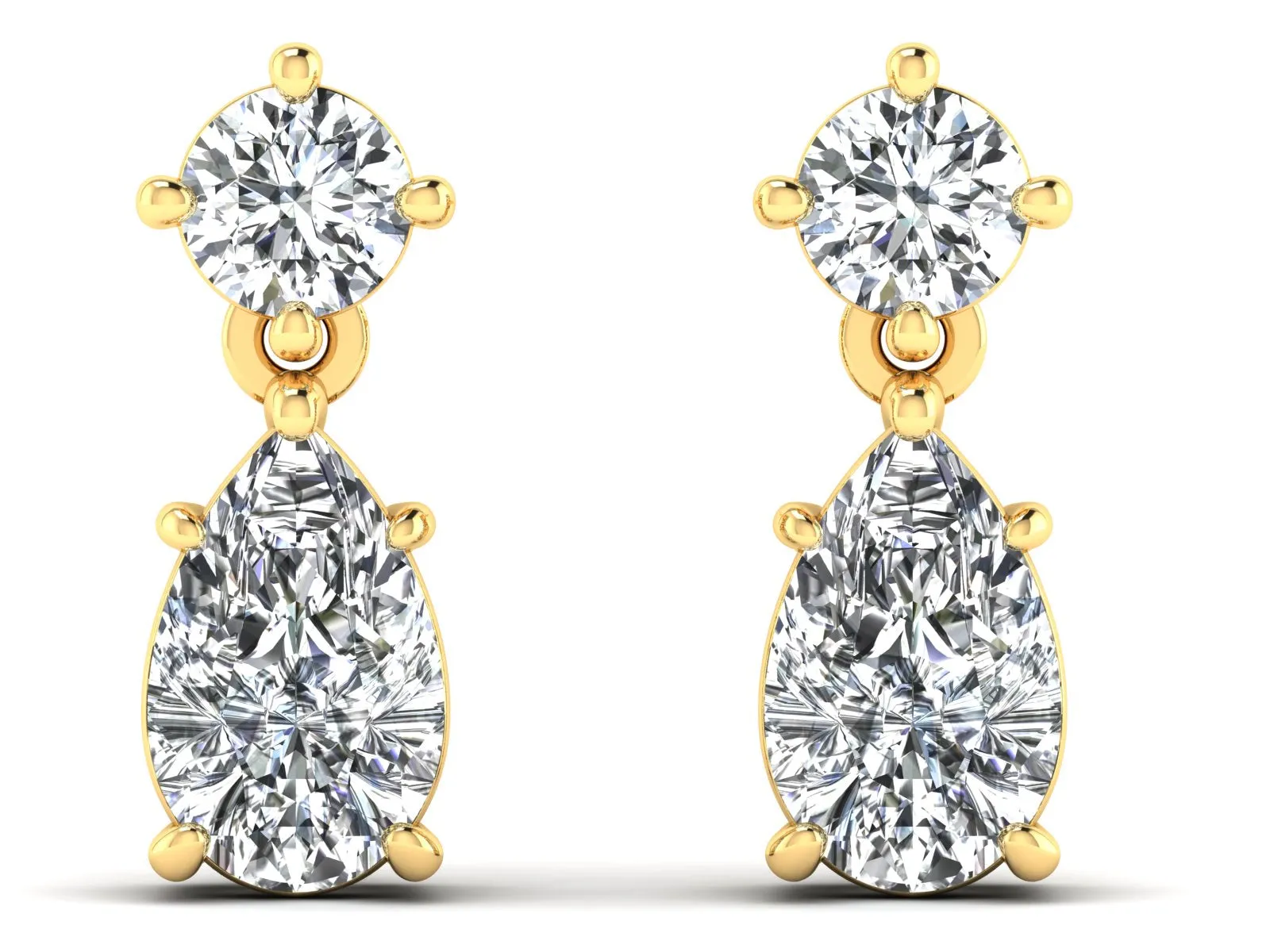 Classic Dangle Earrings - 2.81 ct.