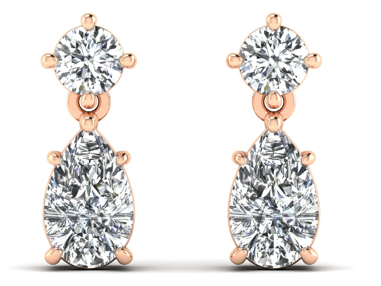Classic Dangle Earrings - 2.81 ct.
