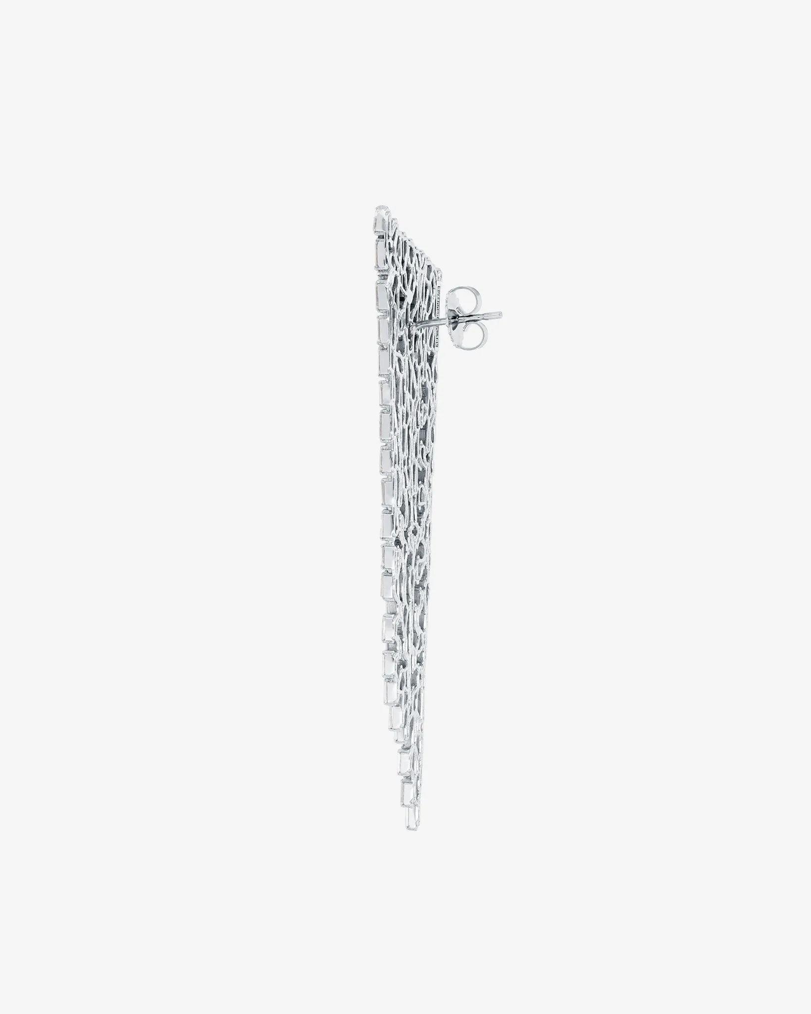 Classic Diamond Icicle Drop Earrings