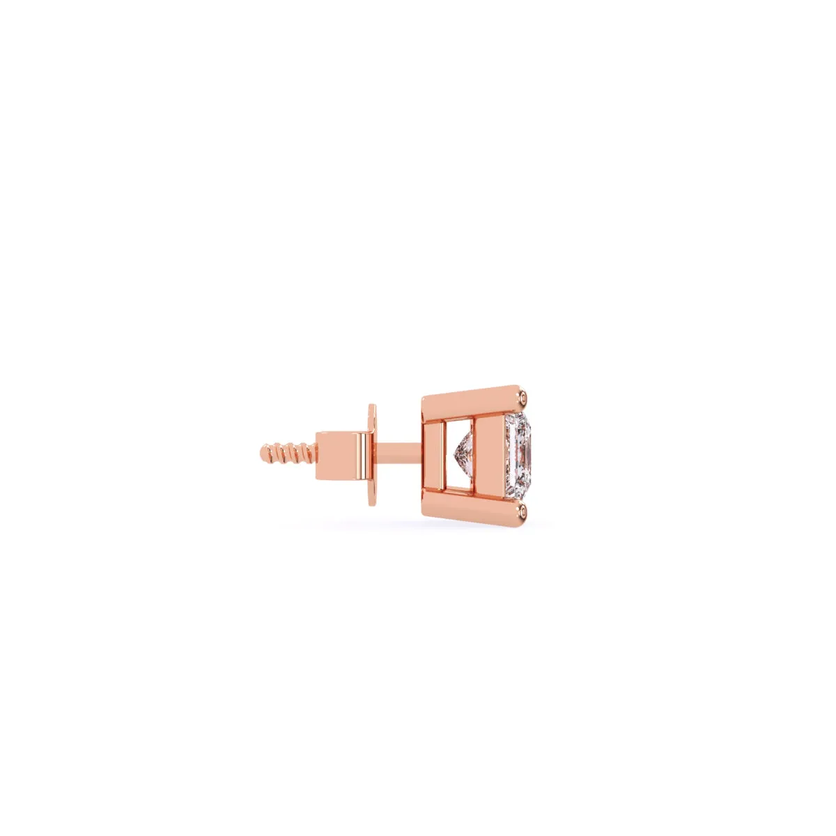 Classic Princess Lab Grown Earrings